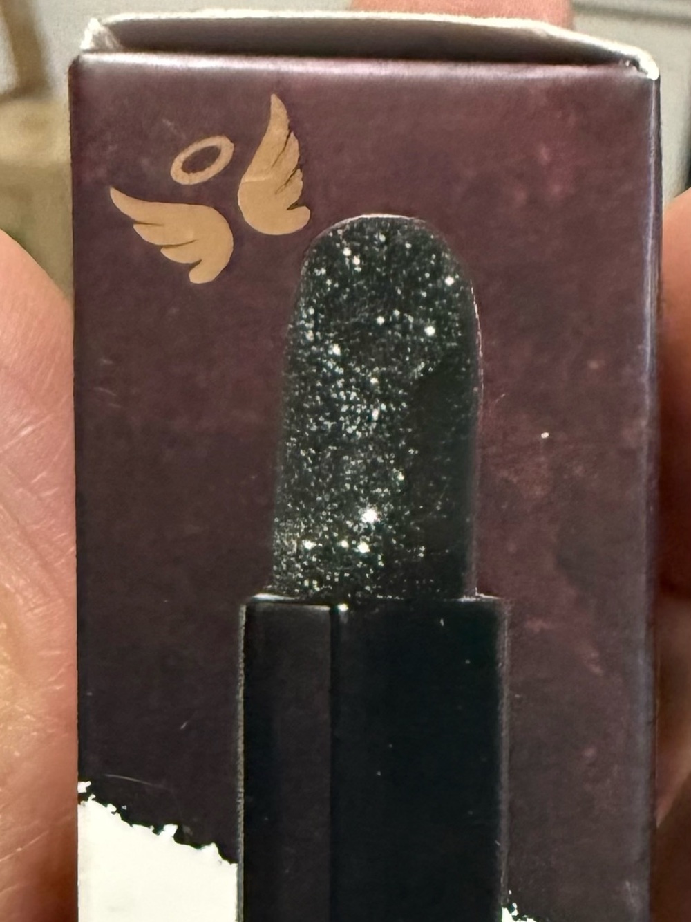 Revolution Sinful Black Shimmer Lipstick